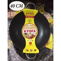 [CHẢO SIZE LỚN] [SIÊU TO KHỦNG LỒ -40cm]Chảo chống dính 2 quai KYOFA size 40cm