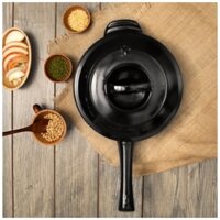 Chảo sứ cao cấp ROYAL COOK RC-PRE33-BWL (33cm, có nắp đậy), không từ