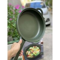 Chảo sứ dưỡng sinh Minh Long dùng BẾP GA, HỒNG NGOẠI