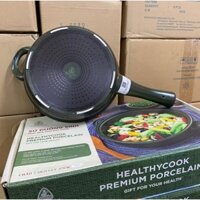 chảo sứ Minh Long xài bếp từ 27cm - chảo sứ minh long xài bếp từ