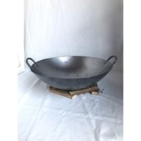 Chảo Thép 2 Quai 36-70cm. Chảo Thép Bếp Công Nghiệp