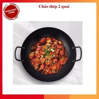 Chảo thép 2 quai nhiều kích thước