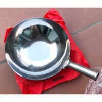 Chảo Thép Cacbon (Thép Trắng) Chống Dính Tự Nhiên