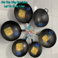 Chảo thép cán gỗ size 32 | Chảo thép chống dính carbon