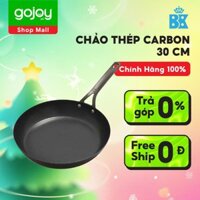 Chảo thép carbon chống dính BK size 30 cm - Hàng chính hãng, bảo hành 12 tháng