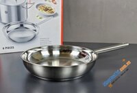 Chảo Thép Inox Zwilling 28cm - Sáng Bóng, Chống Dính, Dễ Vệ Sinh