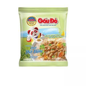Cháo thịt bằm Gấu Đỏ gói 50g
