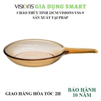 Chảo thủy tinh Visons 23cm VSS-9 [dùng bếp hồng ngoại, bếp gas]