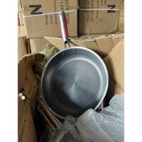 Chảo Tổ Ong Đáy Bằng Inox 304 Dùng Được Trên Tất Cả Các Loại Bếp Dùng Đễ Chiên Xào Rang Cơm