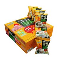 Cháo tổ yến thịt bằm rong biển gạo nhật Đồng Xanh, thùng 30 gói x 50g