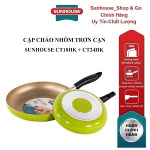 Chảo trơn Sunhouse CT18HK