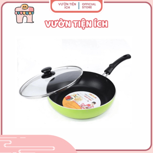 Chảo từ chống dính Goldsun FP-GE1728IH - 28cm, có vung