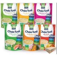 Cháo Tươi Baby Sài Gòn Food 6 Vị x 2400G cho bé ăn dặm