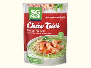 Cháo tươi baby tôm, rau ngót nhật SG Food 240g