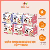 Cháo Tươi Bebecook 9M+ Hộp 110gx2