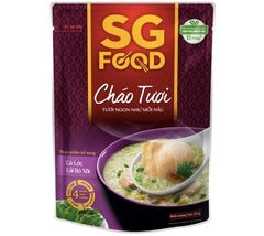 Cháo tươi cá lóc và cải bó xôi SG Food gói 270g (6 tháng)