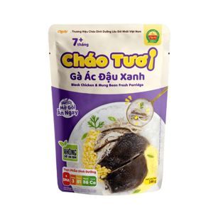 Cháo tươi Cây Thị gà ác đậu xanh 260g (Trên 7 tháng)