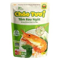 Cháo tươi Cây Thị tôm rau ngót