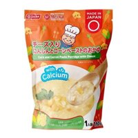 Cháo tươi Meiwa vị bắp, cà rốt và phô mai gói 160g (từ 7 tháng)