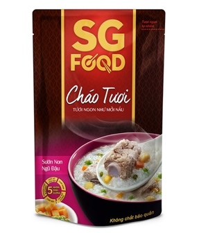 Cháo tươi SG Food sườn non ngũ đậu 270g