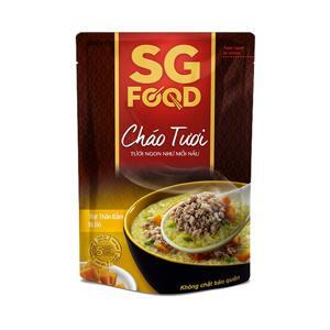 Cháo tươi thịt thăn bằm bí đỏ SG Food 270g
