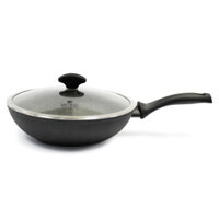 Chảo vân đá 7 lớp chống dính sâu lòng đáy từ Elmich Colosseum 28cm nhập khẩu Italy