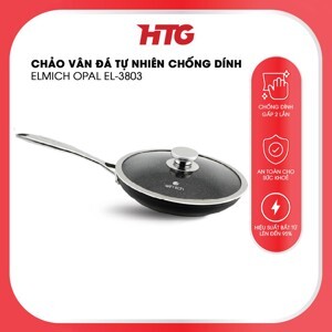 Chảo vân đá chống dính Elmich Opal EL-3802 2353802 24cm