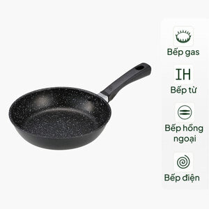 Chảo vân đá dùng được bếp từ 20cm KAI