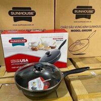 Chảo vung kính Sunhouse 26 cm