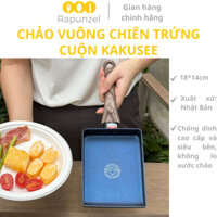 Chảo vuông chiên trứng KAKUSEE, chảo chống dính trứng cuộn, chảo vuông bếp từ, chảo rán trứng Nhật