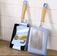 Chảo vuông chống dính tay cầm gỗ cách nhiệt cao cấp Tmark (Kiện 80 cái)