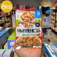 Cháo Wakodo – Thịt bò & Rau củ Kiểu Risotto Sukiyaki 80g (9m+)