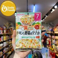 Cháo Wakodo – Vị Thịt Gà Và Rau Củ Kiểu Risotto 80g (7m+)