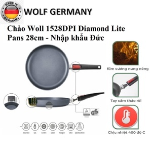 Chảo Woll 1528Dpi Diamond Lite Pans - 28cm