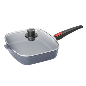 Chảo Woll 1629DPIL Diamond Lite Pans Rectangular 30x26cm Có Vung Kính