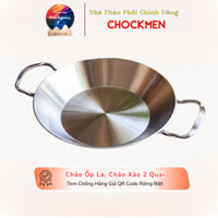 Chảo Xào Chockmen 20cm 24cm, Chảo Ốp La Inox Cao Cấp CKM66 CKM67