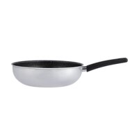 Chảo xào chống dính vân đá, đáy từ elmich 4702OL size 30cm