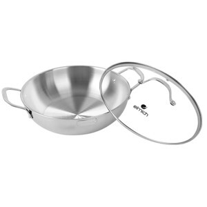 Chảo xào Inox 3 đáy Elmich Tri-Max 28cm EL-3797