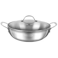 Chảo xào inox Elmich Trimax EL-3797 size 28cm 3 lớp đáy liền