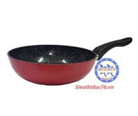 Chảo Xào King Màu Đỏ 28cm