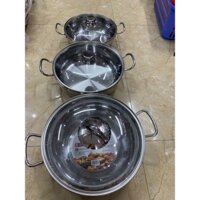 Chảo xào,ăn lẩu bếp từ,ga hãng FIVE STAR ăn lẩu không bị khê,xào bếp từ không bị sát.