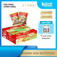 Cháo Yến Dinh Dưỡng - Khánh Hòa NutriFoods - Vị Thịt Bằm (Thùng 30 Gói x 50G)