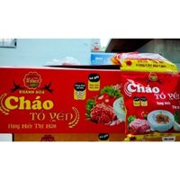 Cháo yến rong biển vị thịt bằm dinh dưỡng Welnest /Thùng 30 gói x 50g/