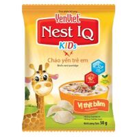 Cháo Yến Trẻ Em YenViet Nest IQ - Vị Thịt Bằm 50g