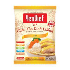 Cháo yến Yến Việt vị gà thùng 30 gói x 50g