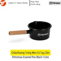 Chảo/Xoong Tráng Men Có Tay Cầm, Petromax Enamel Pan Black - Xuất Xứ Đức | TriTinco.center