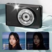 Chaoyangmall Camera Trẻ Em Nhỏ Gọn Chống Rung Đèn LED Lấp Đầy Ánh Sáng Du Lịch 8X Zoom Tự Động Lấy Nét 50MP 2.8in Màn Hình Khẩu Độ F/3.2 dành Cho Thanh Thiếu Niên Đi Bộ Đường Dài