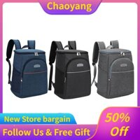 Chaoyangmall Insulated Cooler Backpack  Lunch Bag Thickened Practical Oxford Cloth Portable Aluminum Foil for Camping