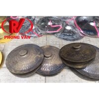 Chập cheng đồng múa lân 24cm