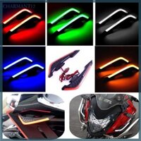 Char Cool LED Winglets cho xe máy Xe tay ga điện Máy cản gió tiết kiệm năng lượng